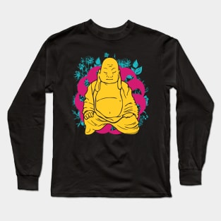 Meditation Buddha Long Sleeve T-Shirt